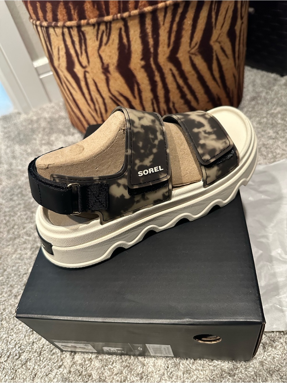 Sorel Kinetic Sunchase Platform Sandal